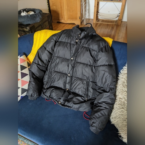 Black Puffer Jacket - Picture 1 of 4
